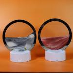 3D Hourglass 7 Color RGB Table Lamp Deep Sea Sandscape