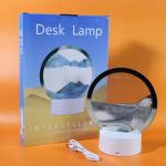 3D Hourglass 7 Color RGB Table Lamp Deep Sea Sandscape