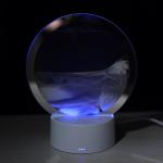 3D Hourglass 7 Color RGB Table Lamp Deep Sea Sandscape