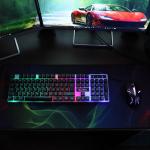 BAJEAL T350 Wired USB Gaming Keyboard & Mouse Combo For PC Desktop