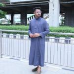 Al Aseel Premium Jubba Ash Color (Code - A103)