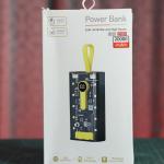20000mah 66W Transparent Power Bank Portable Fast Charging PD 22W External Battery Charger Powerbank