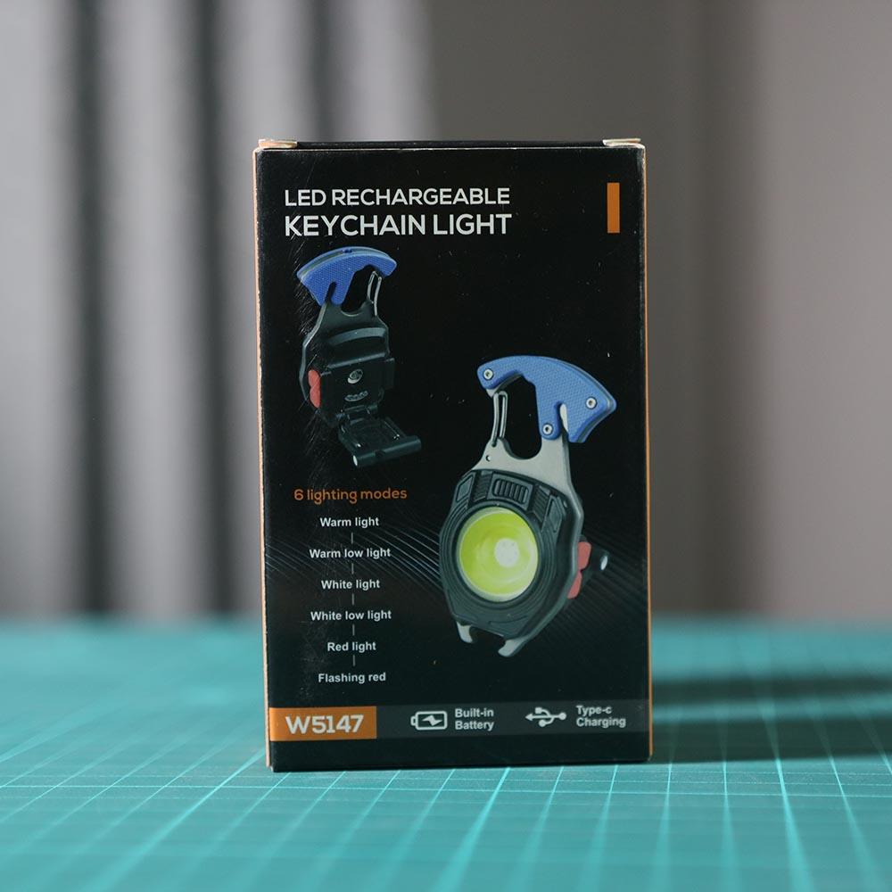 Led Rechargeable Key Chain Light
