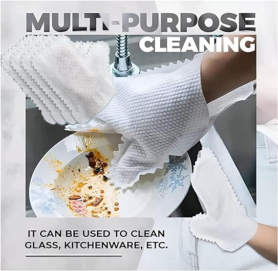 Washable Dust Removal Gloves (10 PCS)