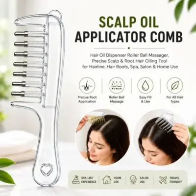 Scalp Applicator Comb – Liquid Root Therapy Comb