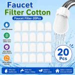 Faucet Filter Cotton Thickened Anti-Splash –20Pcs Combo